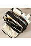 Black Pencil Case Large Capacity Pencil Pouch Handheld Pen Bag Cosmetic Portable Gift for Office School Teen Girl Boy Men Women Adult - 2
