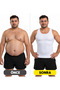 Efsa Trend New White Color Slimming Toscana Regional Firming Shaping Men's Corset Undershirt - 2