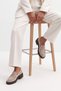 Women's Loafer Daily Classic Shoes Casual Moccasin Fonle Beige Suede - 2