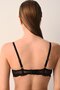 Roma Black Lace Bra - Underwire Unpadded - 7