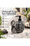 Decorative Swan Liquid Soap Dispenser Acrylic Bathroom and Kitchen Detergent Dispenser