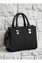 Elegant Kibar Model 3-Compartment Leather Women's Hand and Shoulder Bag