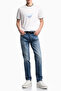 Men's 5-Pocket Trousers Indigo Blue - 4