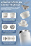 Fika Tauko Leak-Proof, Easy to Disassemble, Deep Cleanable, Patented Lid, Steel Cup Thermos 470 ml - White - 5