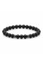 Onyx and Hematite Natural Stone Bracelet |   Real Natural Stone Unisex Women's Men's Handmade Minimal Daily Bracelet