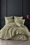 Home Striped Cotton Satin Bedding Set