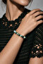 Moss Agate Natural Stone Macrame Bracelet |   Adjustable Handmade Unisex Women's & Men's Bracelet