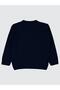 Basic Sweater for 2-5 Years - Navy Blue - 3