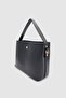 Salen Chain Detailed Multi-Pocket Detachable Crossbody Bag Black - 4