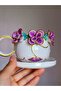 Kokoş Girl Handmade Gift Ceramic Double Coffee Cup - 2