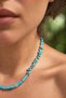 Turquoise and Varisit Natural Stone Women's Necklace - Gift Boxed - 2
