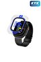 Apple Watch Ultra 1 / 2 / 3 Compatible 49mm Sapphire Titanium Watch Screen Protector Black