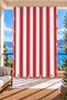 Balcony Curtain Enxboy Optional Lace-Up Balcony Tarpaulin Red Ty801-2 - 4