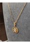 14 AYAR ALTIN CHARM '' E '' HARFİ KOLYE - 3
