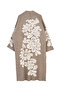 Floral Pattern Long Cardigan - 4