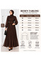 Princess Style Pleated Chiffon Dress - 4