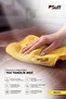 Jasmin Microfiber Dust Cleaning Cloth 40X40 cm Yellow - 2