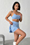Athletic Skirt with Stretchy Lycra Pockets - Tennis Skirt - 2