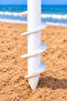 Metal Umbrella Pole - Umbrella Holder - Umbrella Stabilizer - Iron Umbrella Pole - Twisted Pole - Camping Pole 41 Cm. - 2