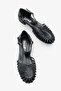 Candy Women's Knitted Ballerinas - Black - 3