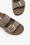Valeria İnna Women's Genuine Leather Slippers - 4
