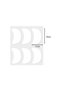 5x Flute Lip Pads Flute Lip Plate Covers Flute Mouthpiece Protection Flute Tooth Pad Patches Pads Wi - 5