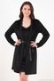 Lace Detailed Slit Nightgown with Dressing Gown Women's Nightgown 6097200 - 5