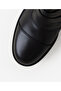Buckle Leather Flat Boots - 4