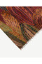 Large Floral Patterned Wool Shawl - 2