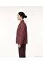 Regular Jacket Collar Long Sleeve Coat - 4