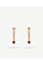 Natural Stone Dangle Earrings