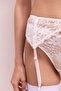 Off-White Lace Garter Belt - 3