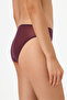 Traceless Burgundy Zerogram Slip Panties - 2