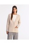 Regular V-Neck Long Sleeve Cardigan - 2