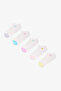 5 Pairs of Cotton Embroidered Socks