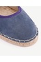 Leather Espadrilles with Straw Ties - 2