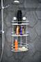 Lifetime Stainless Adhesive Bathroom Shelf, Bathroom Organizer, Bathroom Organizer, Shampoo Shelf - 5