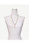 Necklace with Glass Stone and Hematite - 3