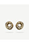 Textured Gold Earrings