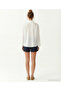 Wide Shirt Collar Long Sleeve Shirt - 5