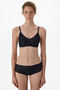 Traceless Black Zerogram Padded Bra - 2