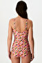 Luz Burgu Gathered Swimsuit - 2