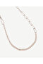 Chain Detailed Gold Necklace - 2