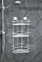 Lifetime Stainless Adhesive Bathroom Shelf, Bathroom Organizer, Bathroom Organizer, Shampoo Shelf - 4