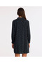 A Form Shirt Collar Long Sleeve Dress - 4