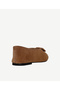 Soft Leather Ballerinas with Buckle Detail - 4