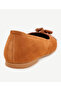 Tassel Detailed Leather Ballerinas - 3