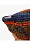 Colorful Tasseled Straw Beach Bag - 3