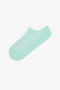 Soft Pastel Cotton Jacquard 5 Pairs Sneaker Socks - 5