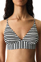 Ringel Bralet Striped Textured Bikini Top - 3